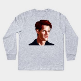 Matt Smith Kids Long Sleeve T-Shirt